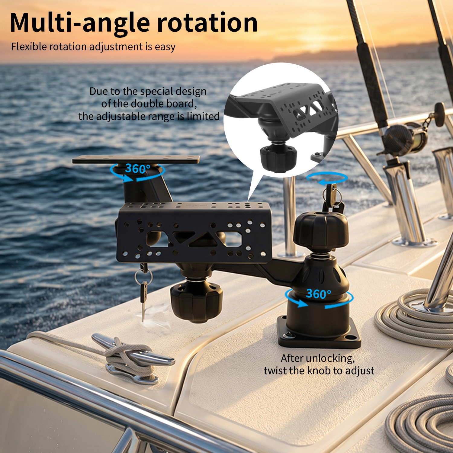 VINmounts 3-Display Fish Finde – Fish Finder Mount recenzja i cena