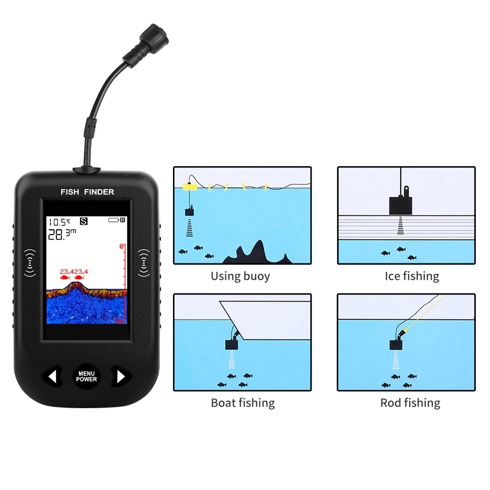 Alarm 100M Portable Sonar Fish – Fish Finder Portable recenzja i cena