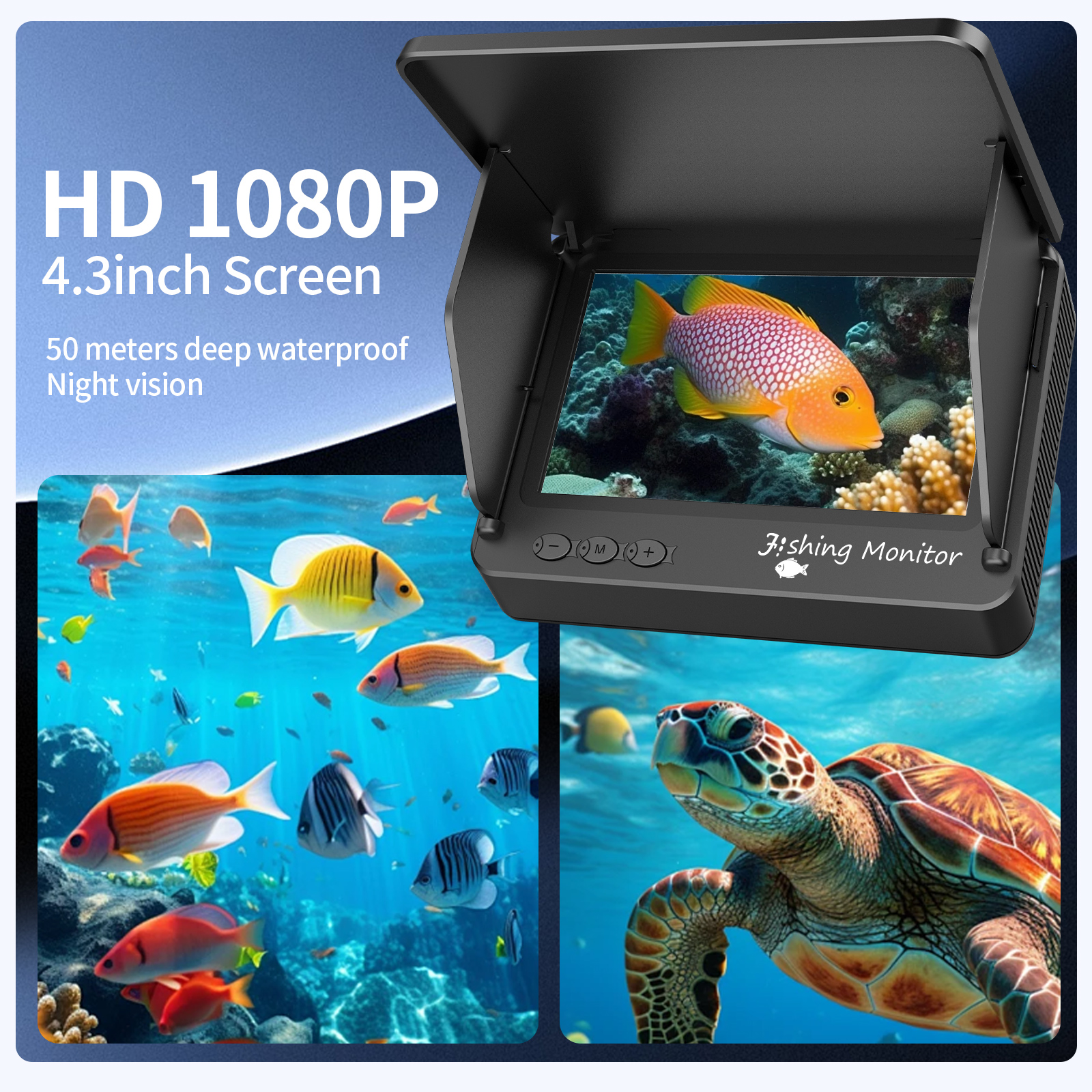 Underwater Fishing Camera 1080 – Fishing Depth Finder recenzja i cena