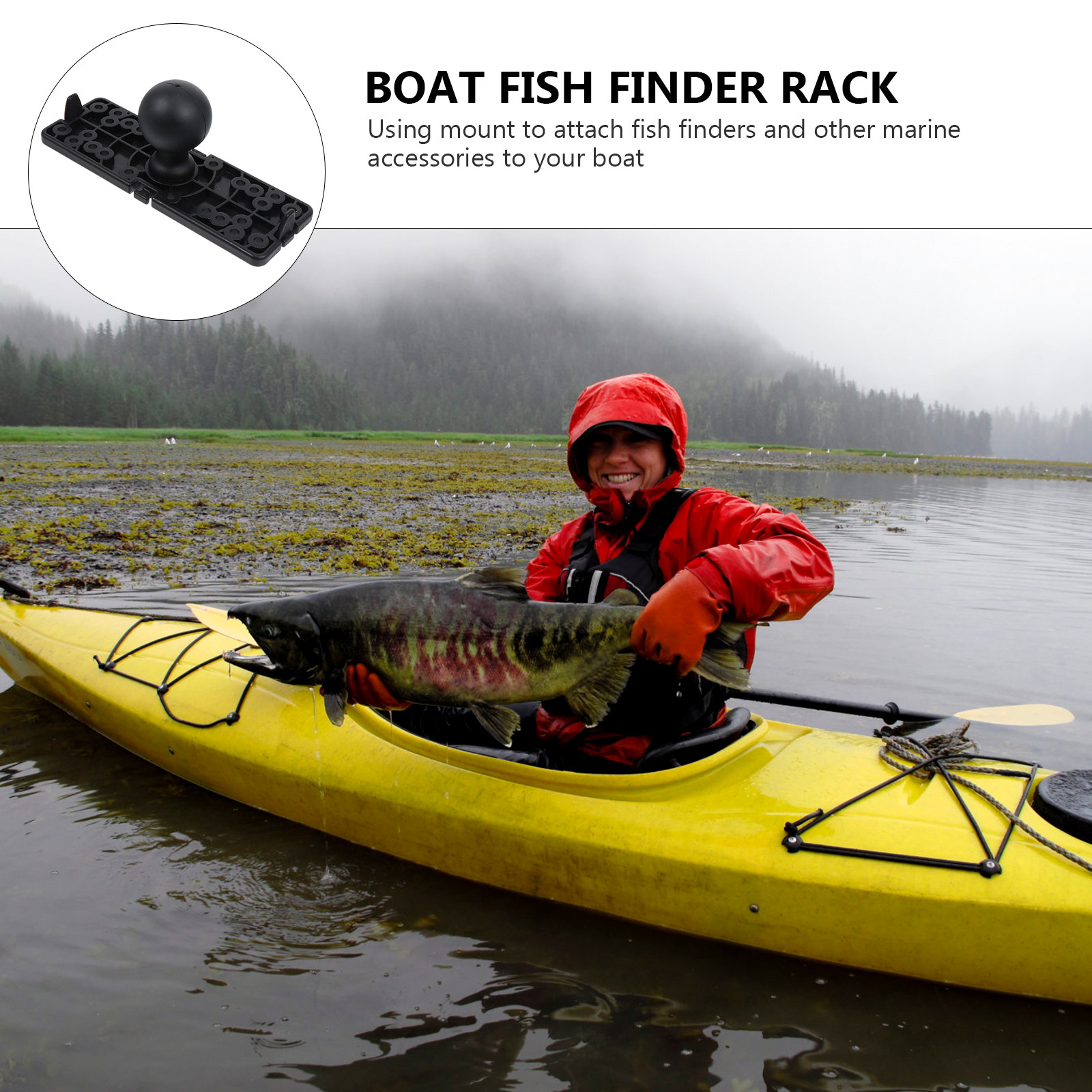1Pcs Nylon Silicone Fish Finde – Fish Finder Mount recenzja i cena