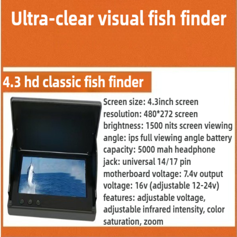 4.3/5 Inch Sunlight Readable I – Fishing Camera recenzja i cena