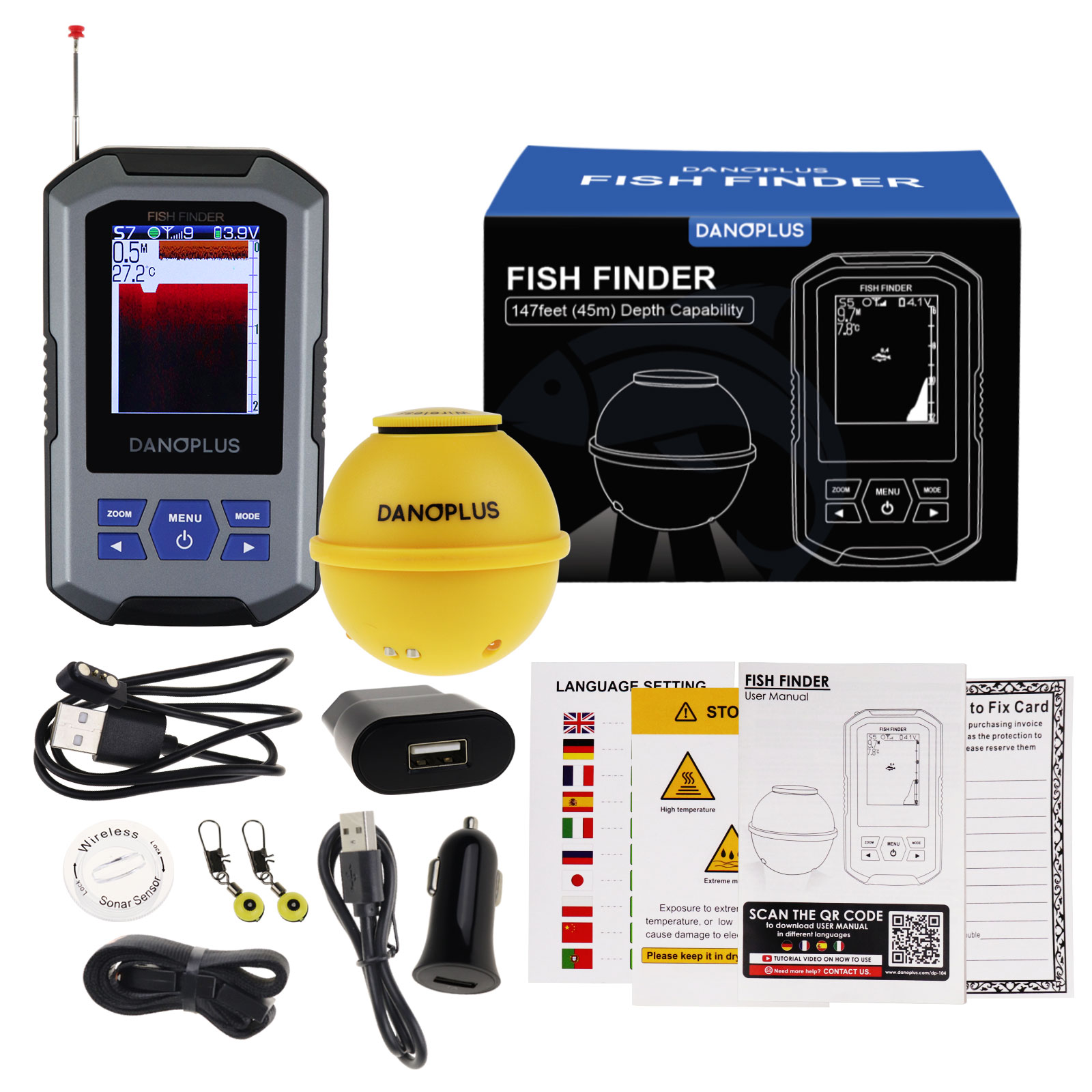 Fish Finder Wireless Sonar Sen – Fish Finder recenzja i cena