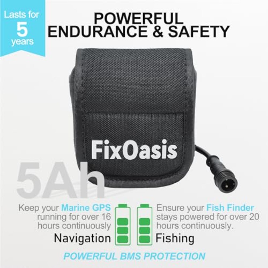 12V Lithium-Ion Fish Finder Ba – Fish Finder Charger recenzja i cena