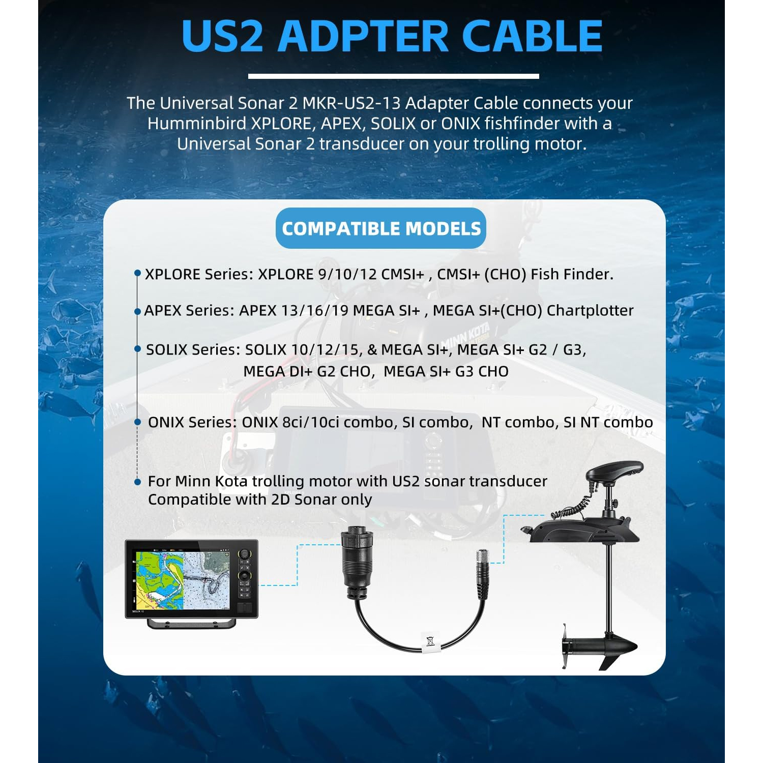 For Minn Kota MKR-US2-13 Unive – Fish Finder Transducer recenzja i cena