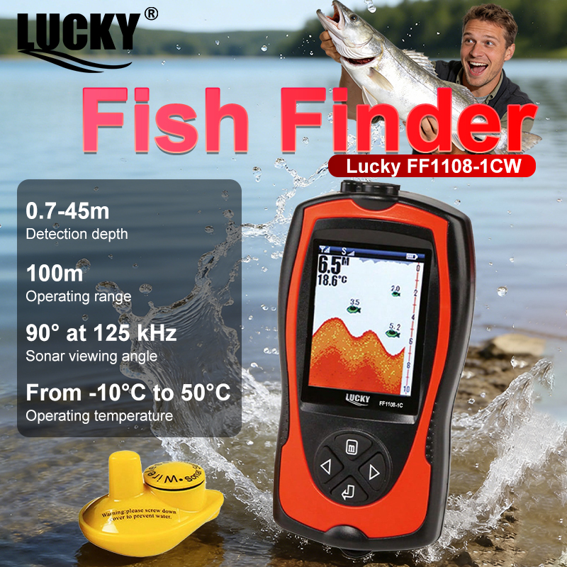 LUCKY FF1108-1CW Fish Finder F – Fish Finder Portable recenzja i cena