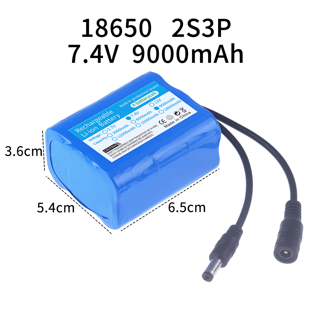 7.4V battery 3000mah/6000mah/9 – Fish Finder Charger recenzja i cena