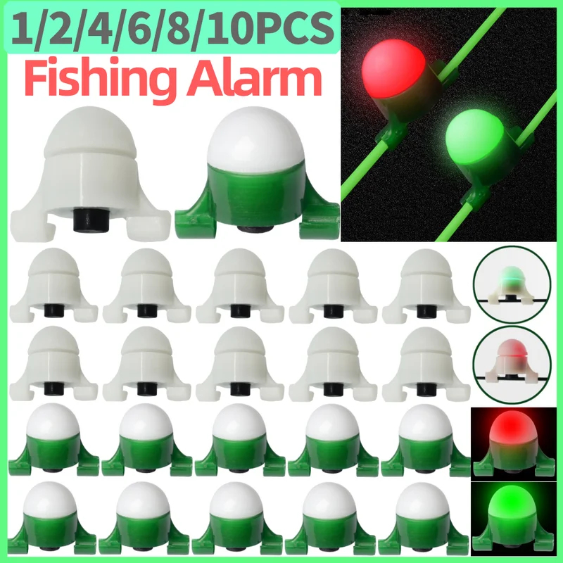 2-8pcs LED Night Fishing Alarm – Bite Indicator recenzja i cena