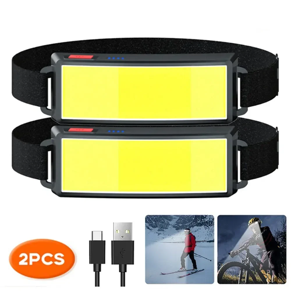 COB Portable LED Headlights Ou – Fish Finder Battery recenzja i cena