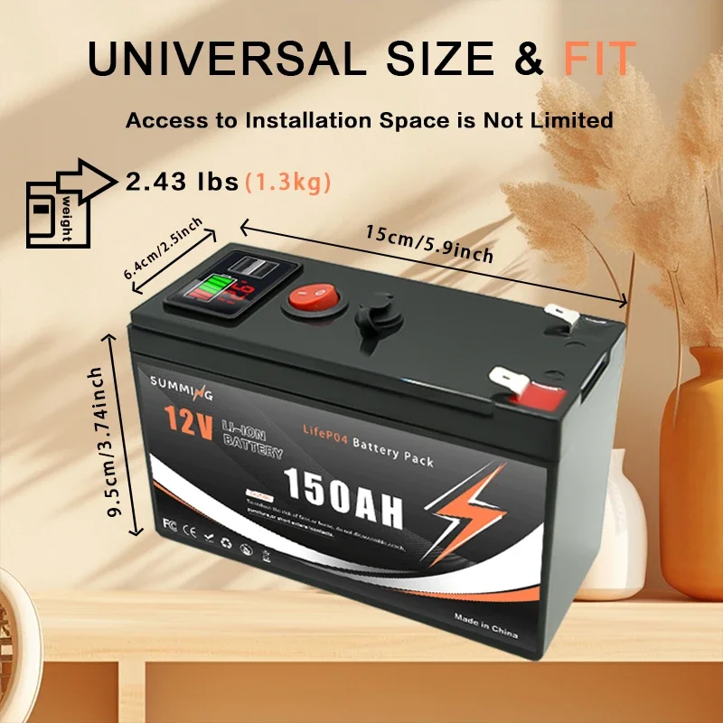 12V 150Ah Lithium  LiFeP04 Bat – Fish Finder Charger recenzja i cena