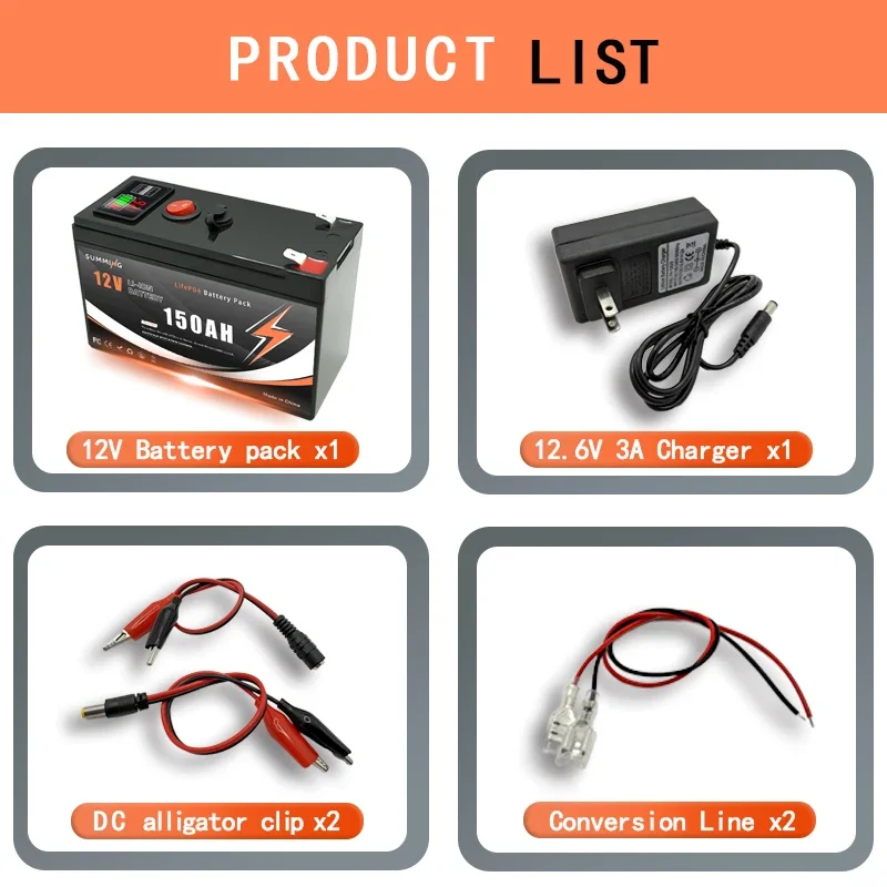 12V 150Ah Lithium  LiFeP04 Bat – Fish Finder Charger recenzja i cena