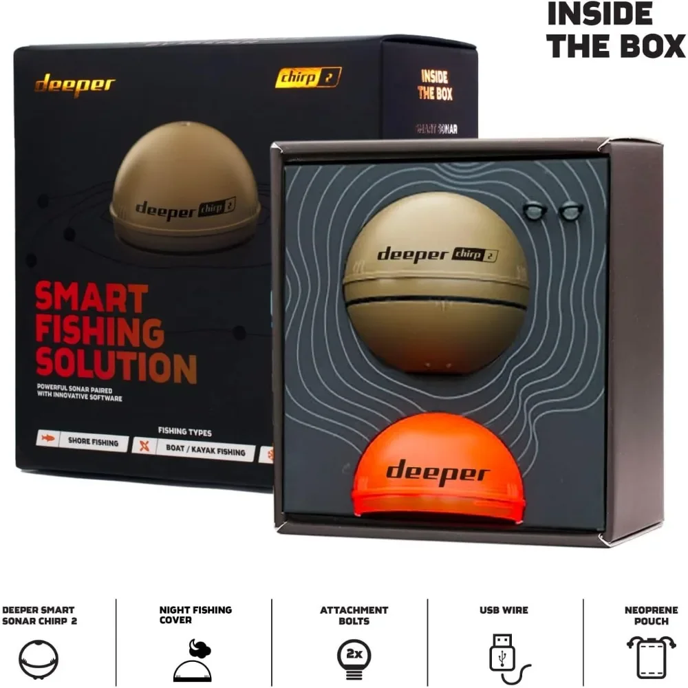 A  Chirp 2 Sonar Fish Finder - – Fishing Depth Finder recenzja i cena