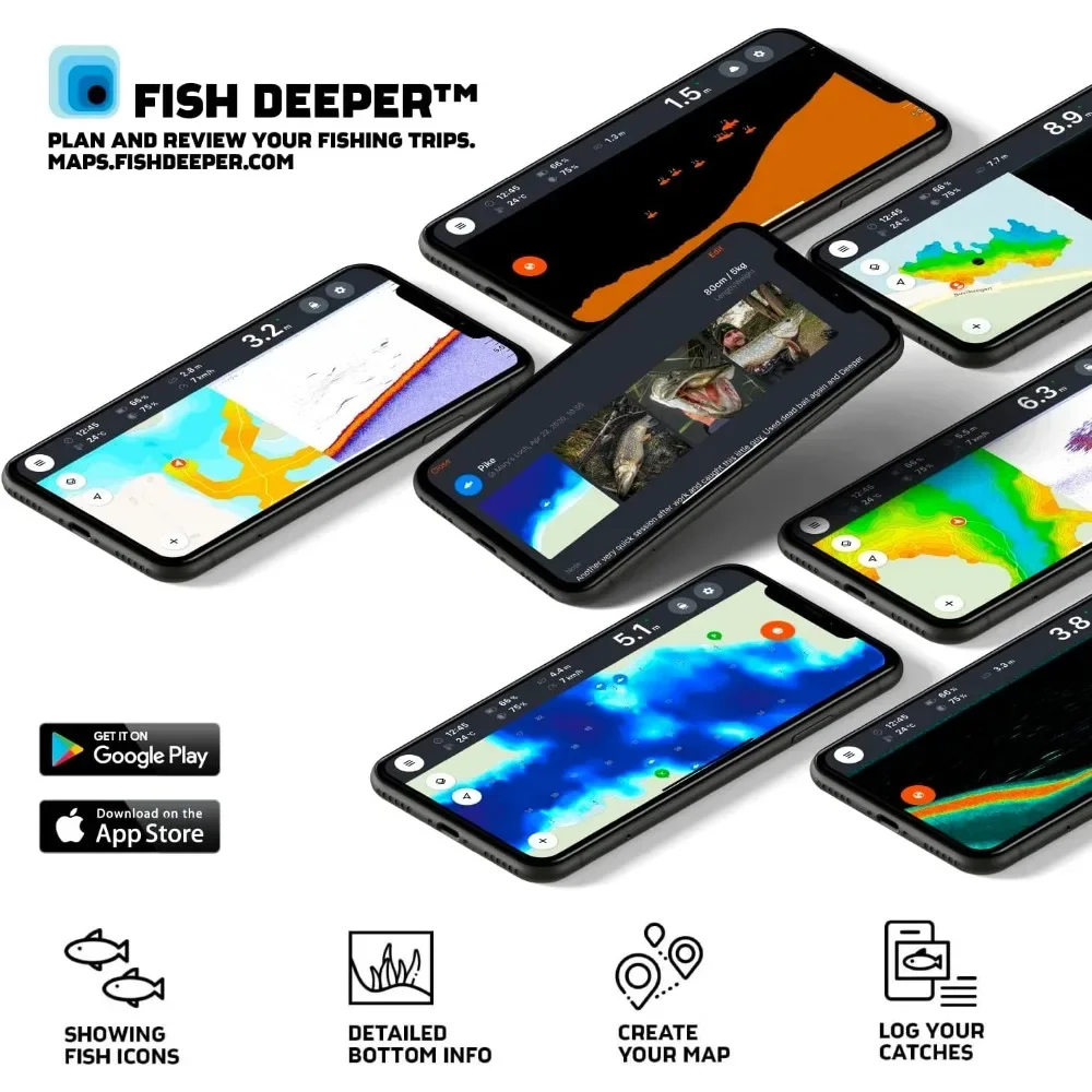 A  Chirp 2 Sonar Fish Finder - – Fishing Depth Finder recenzja i cena