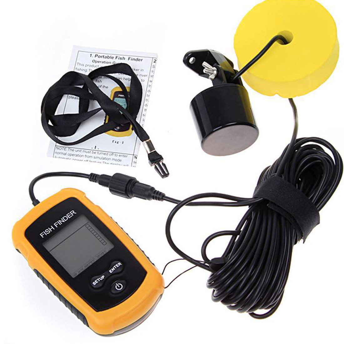 Alarm 100M Portable Sonar Fish – Fish Finder Portable recenzja i cena
