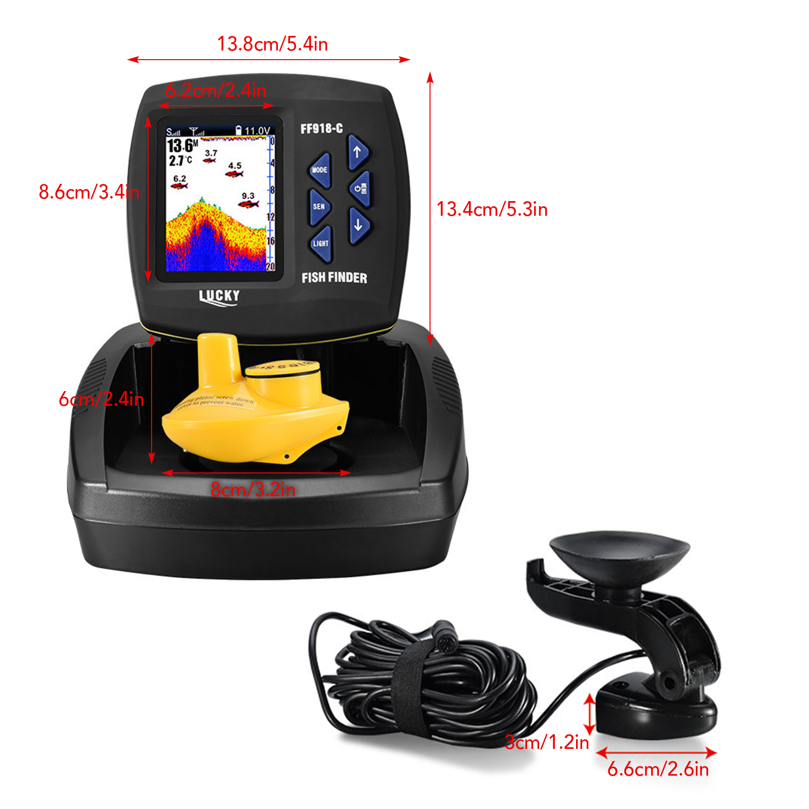 Fish Finder Wireless Sonar Sen – Fish Finder Transducer recenzja i cena