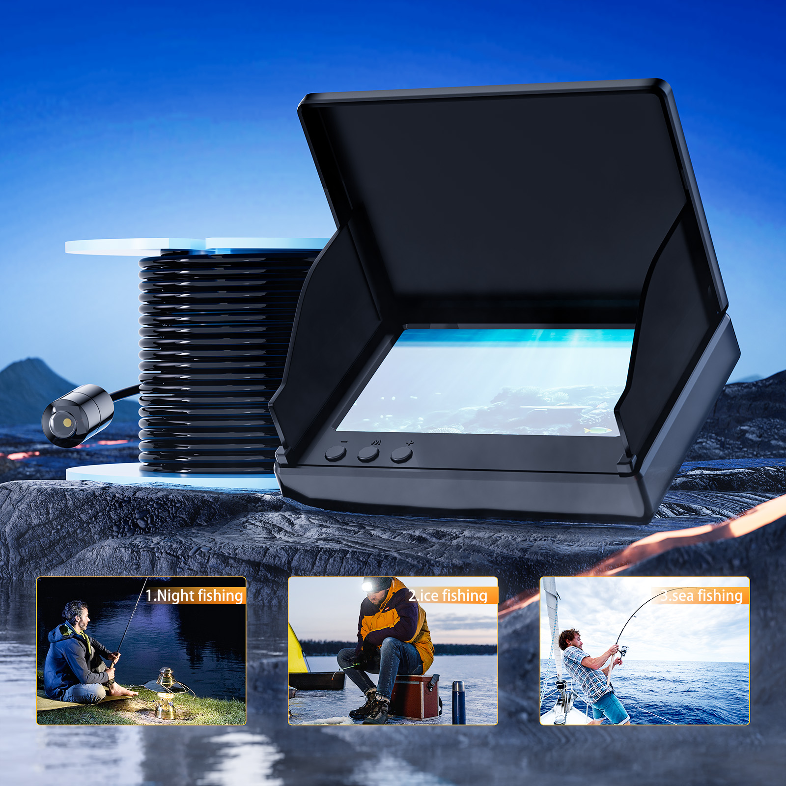 4.3 Inch Underwater 15/30M Fis – Fishing Camera recenzja i cena