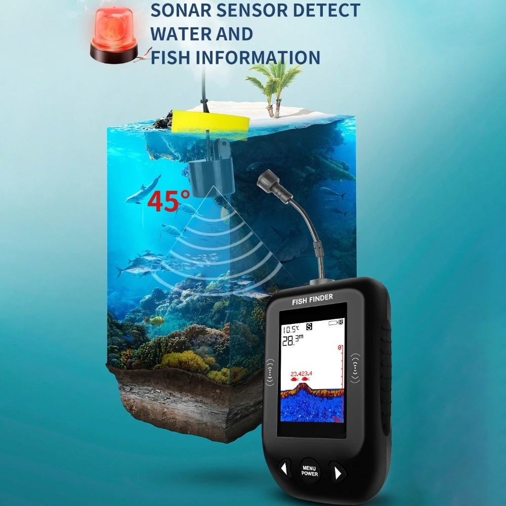45 Degrees XF03 Fish Finders 1 – Fish Finder Portable recenzja i cena