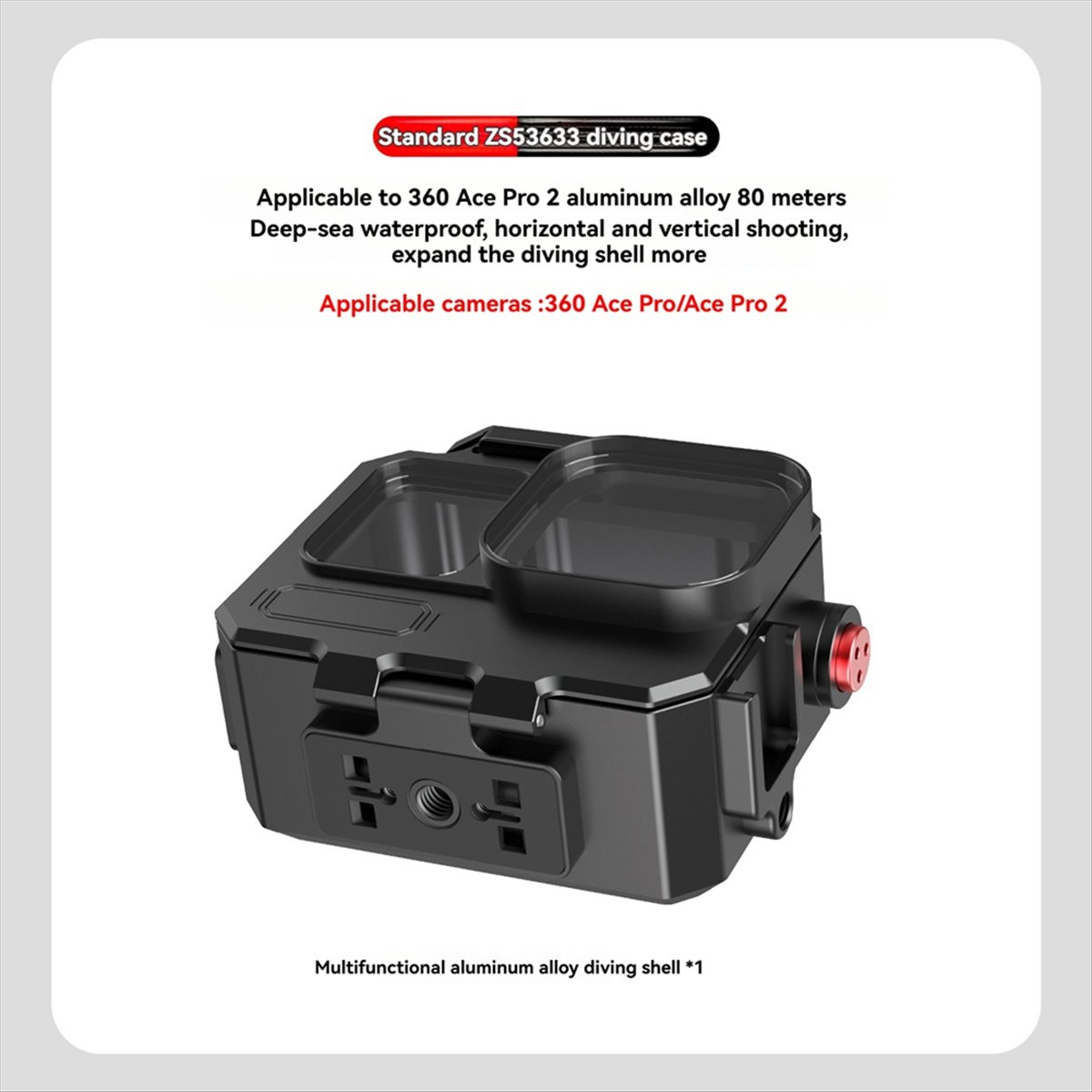 M05K 263FT/80M Waterproof Case – Underwater Camera recenzja i cena
