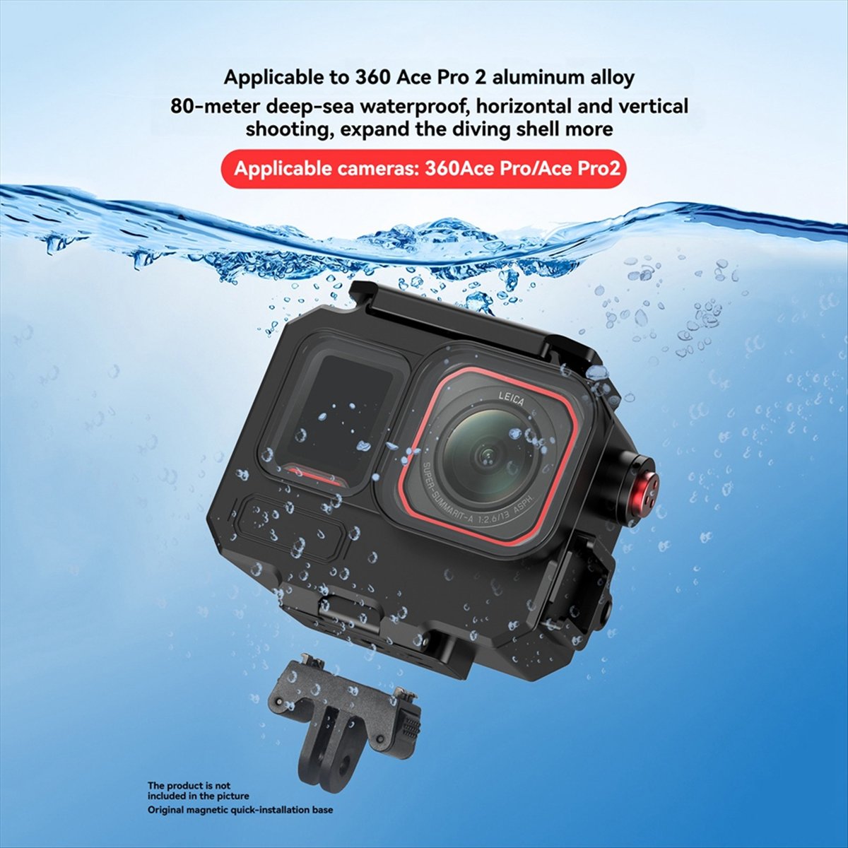 M05K 263FT/80M Waterproof Case – Underwater Camera recenzja i cena