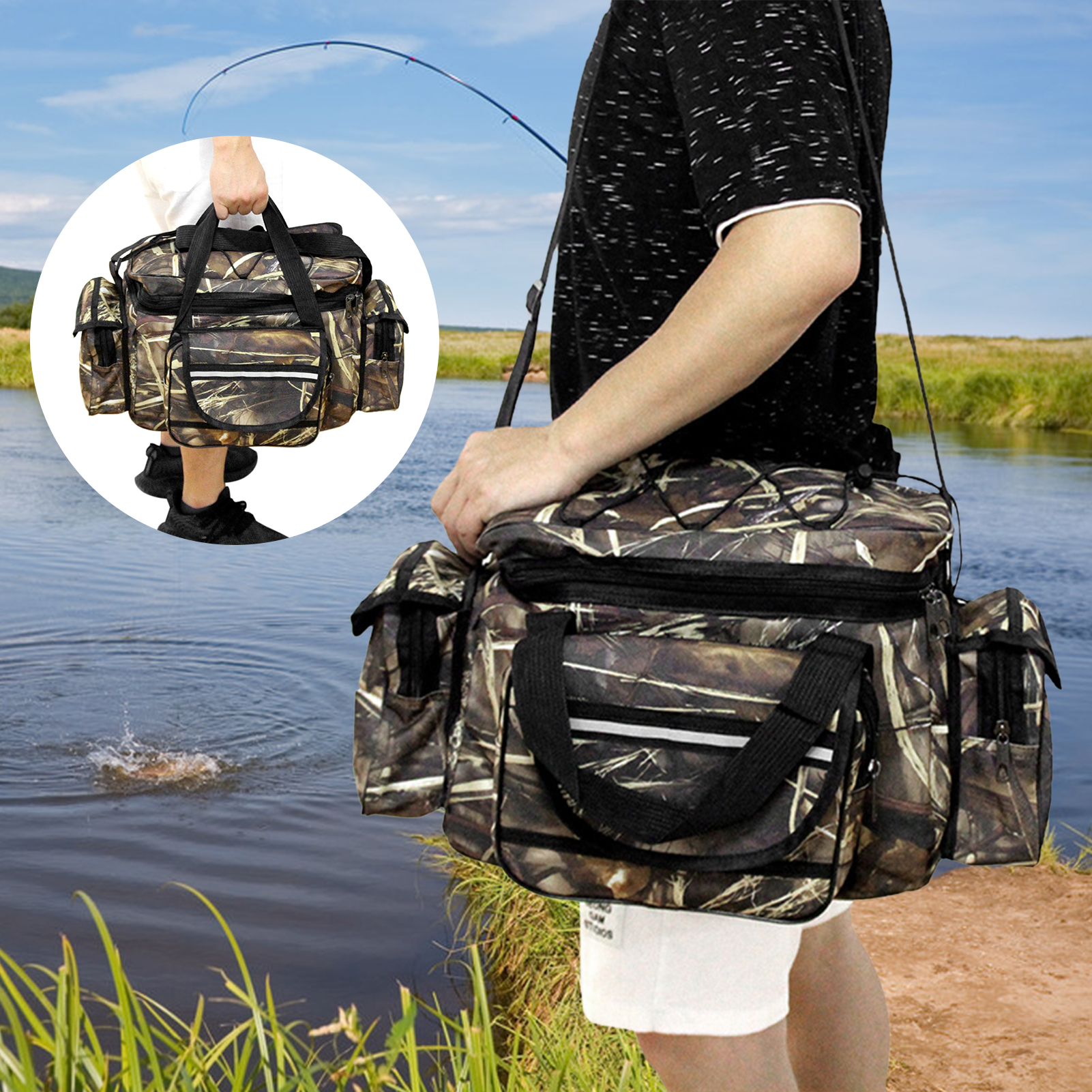 New Large Capacity Fishing Tac – Fish Finder Case recenzja i cena