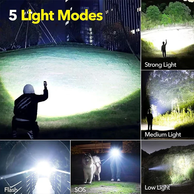 High Power LED Flashlight Rech – Fishing Light recenzja i cena