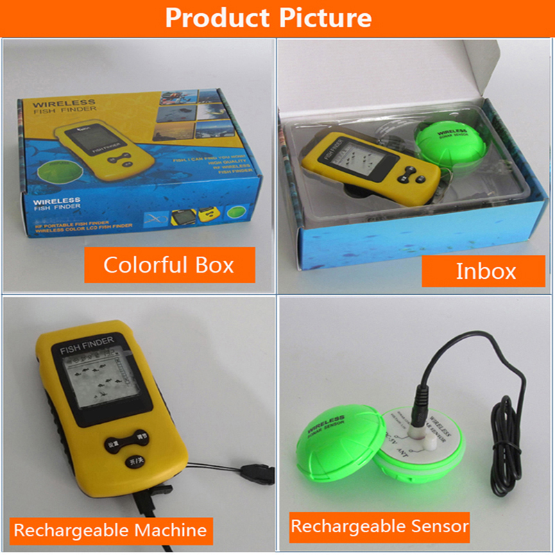 Brand New Colorful Wireless Fi – Fishing Depth Finder recenzja i cena